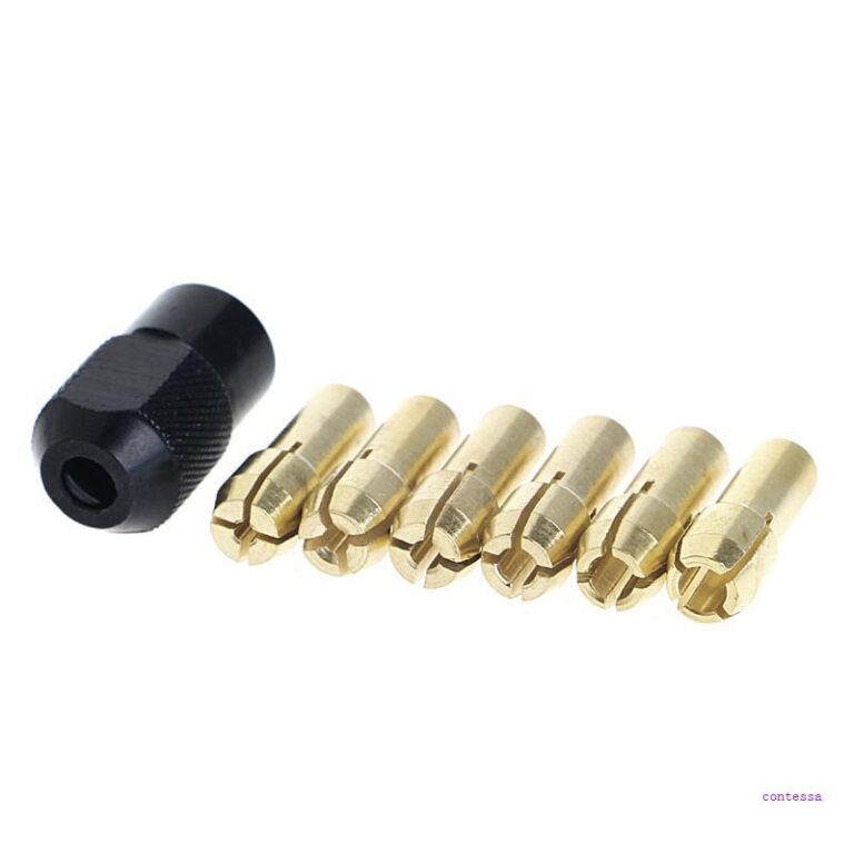 CON 7 ชิ้นทองเหลือง Collet 1 0 1 6 2 0 2 4 3 0 3 2 ตรวจสอบ M80 75 เหมาะกับเครื่องมือโรตารี่